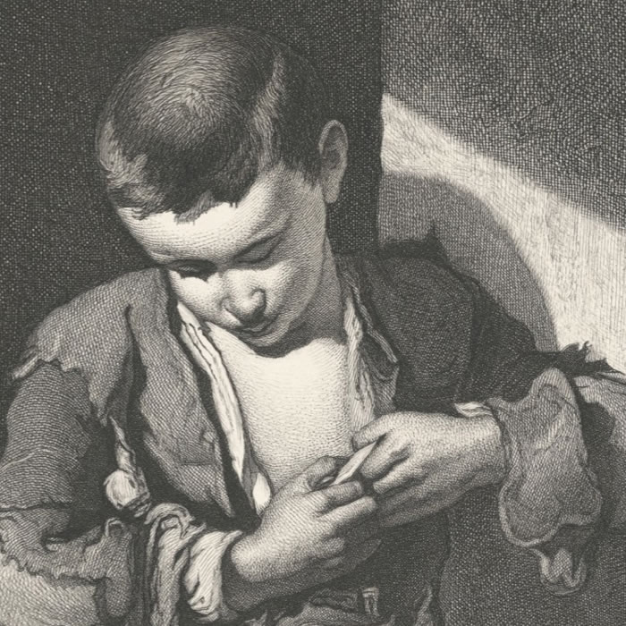 The Young Beggar - Une estampe d’après Bartolomé Esteban Murillo
