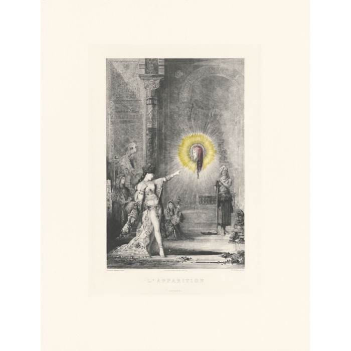 L’Apparition - Une estampe d’après Gustave Moreau