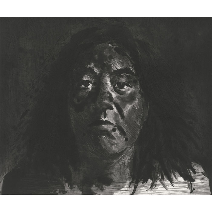 Autoportrait, 2009 - Une estampe d’après Yan Pei-Ming
