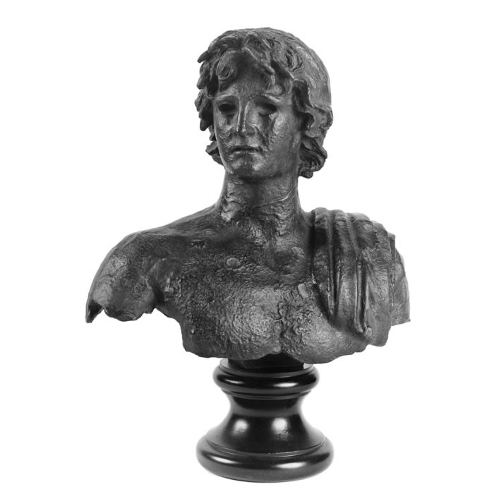 Bust of the Youth of Agde - Greco-Roman antiquities - Reproduction d’une sculpture du Musée Agathois Jules Baudou, Agde