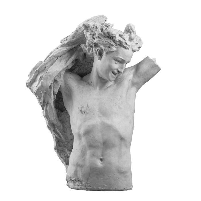 Torse du Génie de la Danse - Reproduction d’une sculpture du Musée d’Orsay, Paris
