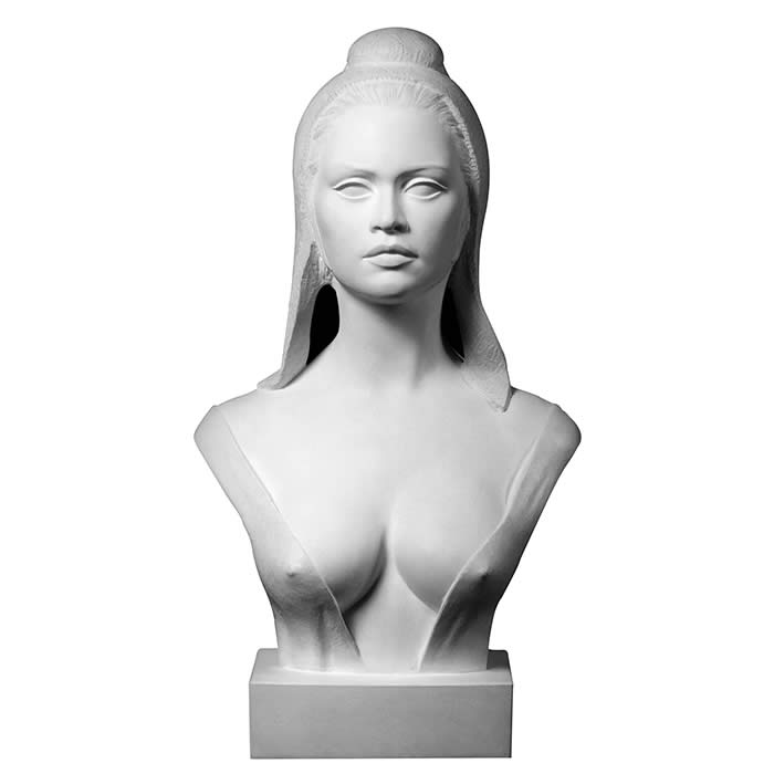 Brigitte Bardot as Marianne - Reproduction d’une sculpture du 