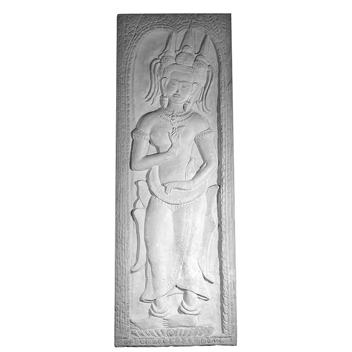 Bas-relief of an apsara - Asian art - Reproduction d’une sculpture du Angkor